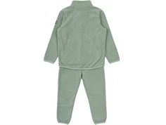 Mikk-line fleecesæt grøn